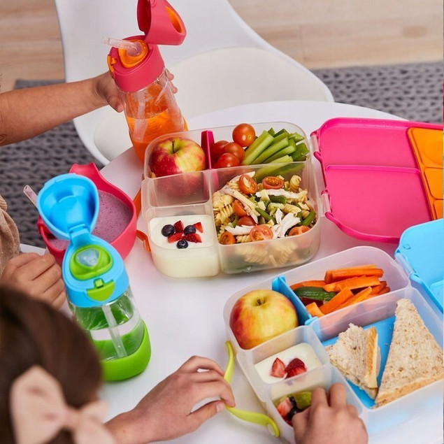 B.BOX LUNCHBOX Śniadaniówka Strawberry Shake 2L z Wkładem Chłodzącym