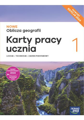 Karty Pracy Geografia 1 LO Nowe Oblicza Podstawa Edycja 2024 Maciążek