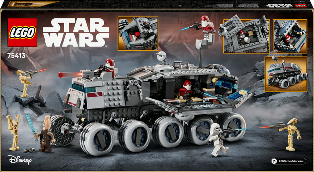 LEGO Star Wars 75413 Juggernaut Republiki - Czołg Wojny Klonów