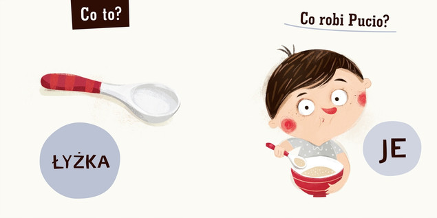 Pucio – zestaw 2 książeczek: Co robi? + Zabawy gestem i dźwiękiem