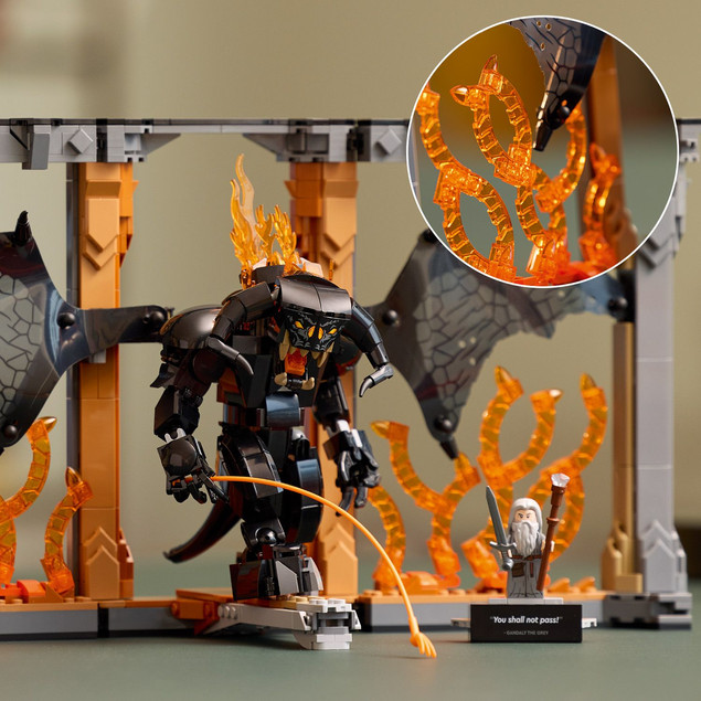 LEGO Icons Władca Pierścieni: Book Nook z Balrogiem 10367