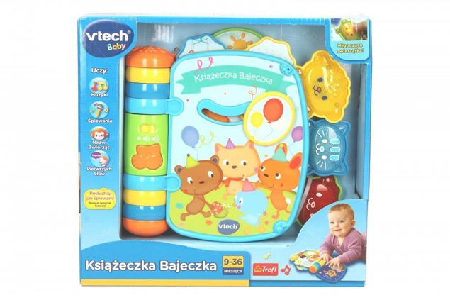 KSIĄŻECZKA BAJECZKA interaktywna edukacyjna VTECH