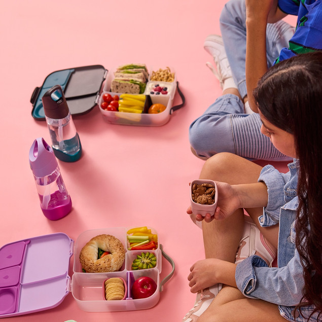 B.box Duży Pojemnik na Przekąski Lunchbox Sugar Plum 2L