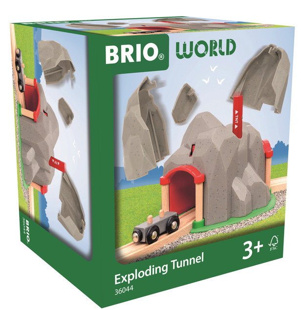 Kolejka Brio 36044 World Wybuchający tunel