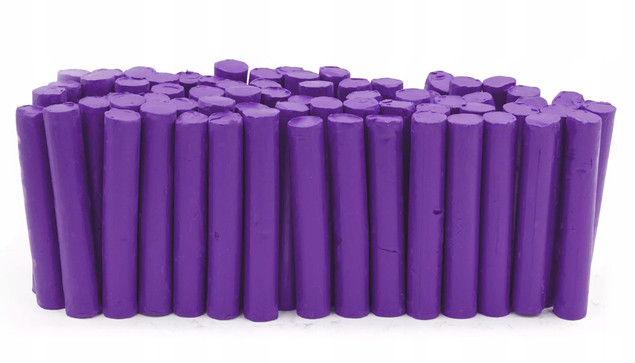 Plastelina LUZ 1kg FIOLETOWA Szkolna Mona