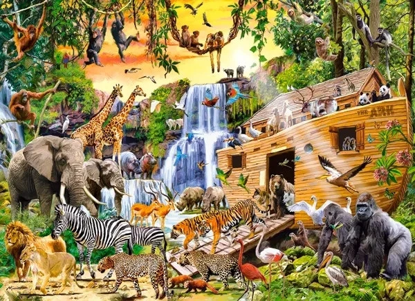 Puzzle Castorland 300 elementów Arka Noego The Ark
