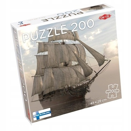 Puzzle Tactic 200 el. Żaglowiec na Morzu