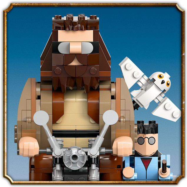 LEGO Harry Potter 76443 Motocyklowa Przejażdżka Hagrida i Harry’ego – Ucieczka