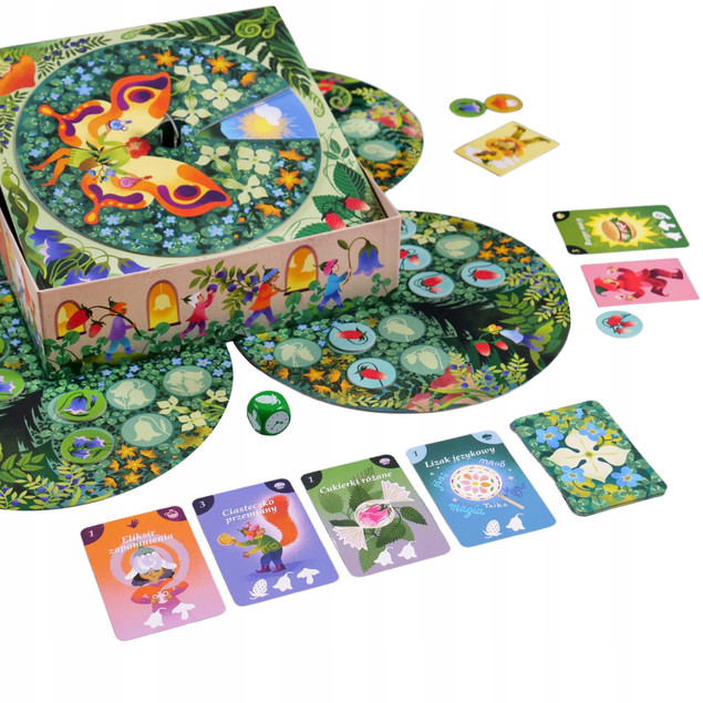 SPIŻARNIA WRÓŻKI Gra Karciana Pamięć Koncentracja 3+ Muduko