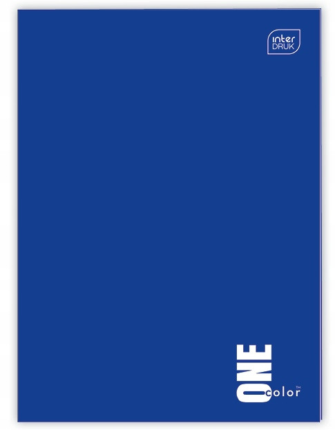 Zeszyt A4 w kratkę 60 kartek INTERDRUK one color