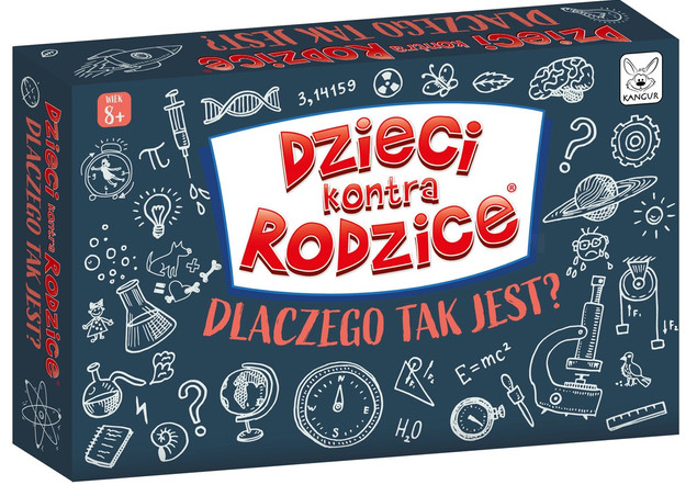 Dzieci Kontra Rodzice Dlaczego Tak Jest? Gra Rodzinna 8+ Kangur