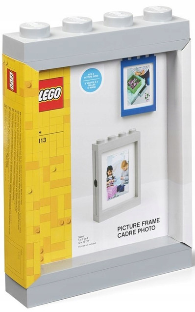 LEGO Ramka na Zdjęcia Czarna 19x27 cm z Passe-Partout