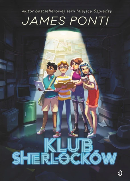 Okładka książki Klub Sherlocków, tom 1 James Ponti