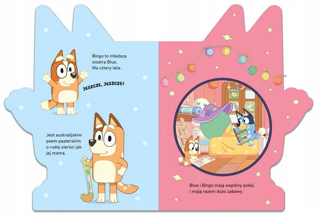 Bluey Poznaj Bingo Książeczka Kartonowa 3+ HarperKids