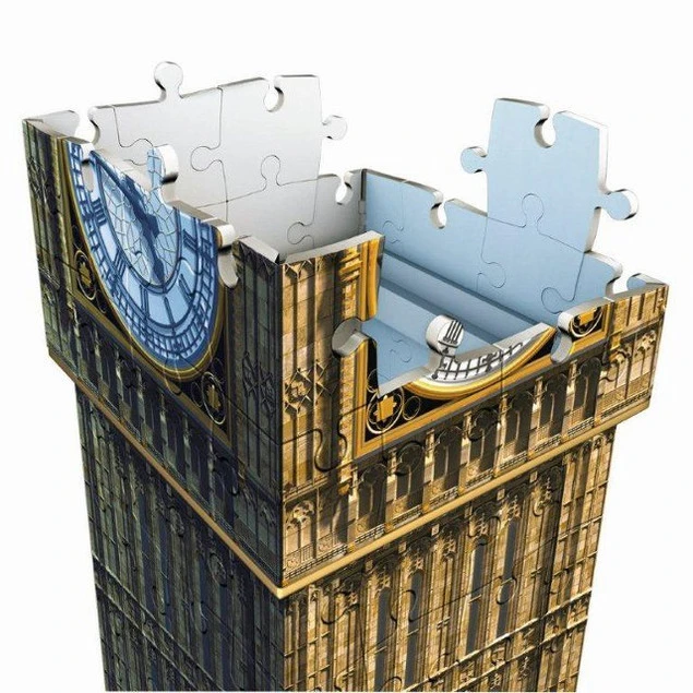 Model wieży zegarowej Big Ben po złożeniu