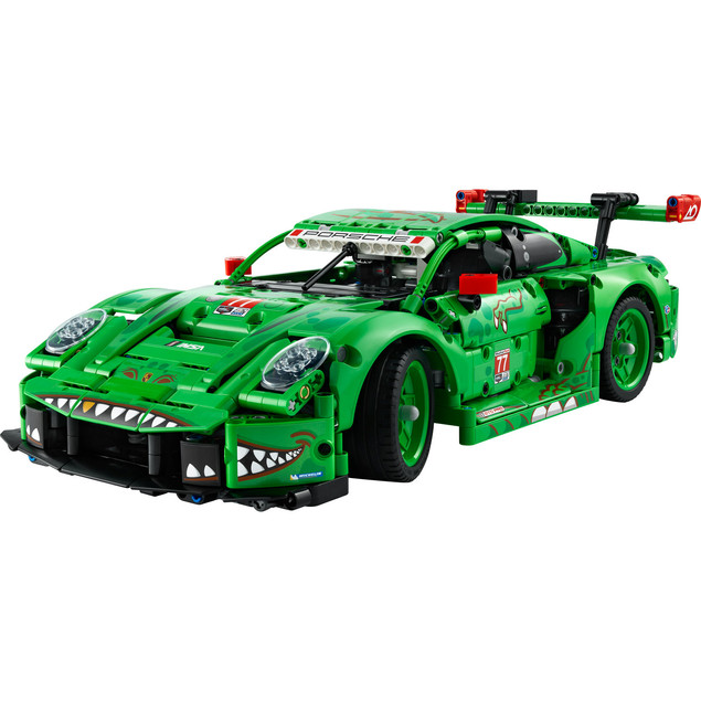 LEGO Technic 42224 Porsche 911 GT3 R REXY AO Racing – Wyścigowy Samochód T-Rex