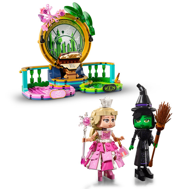 LEGO Wicked Zestaw: Figurki Elphaby i Glindy – 558 Elementów