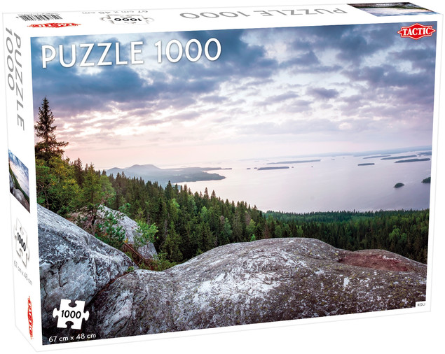 Puzzle Tactic 1000 elementów Wzgórze Koli Finlandia Krajobraz 56804