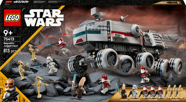 LEGO Star Wars 75413 Juggernaut Republiki - Czołg Wojny Klonów