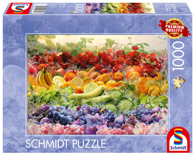 Puzzle Schmidt Spiele 1000 el. Owocowy Koktajl Premium Quality