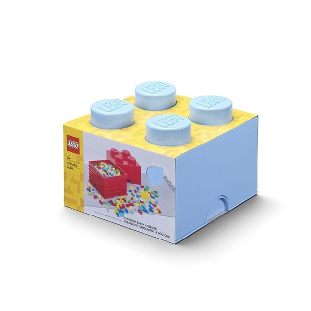 LEGO Pojemnik na Klocki Storage Brick 2x2 Jasnoniebieski 40031736