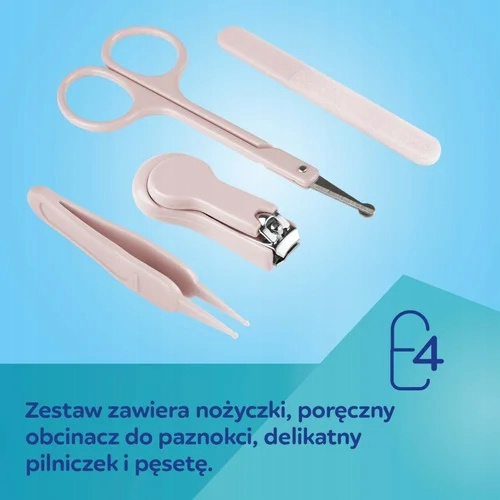 CANPOL Zestaw Pielęgnacyjny Do PAZNOKCI DLA NIEMOWLĄT i Dzieci 0M+ 9/814