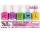 CREATE IT LAKIERY DO PAZNOKCI 5szt pachnące