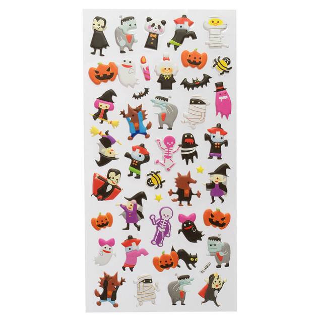 Urocze piankowe naklejki halloweenowe