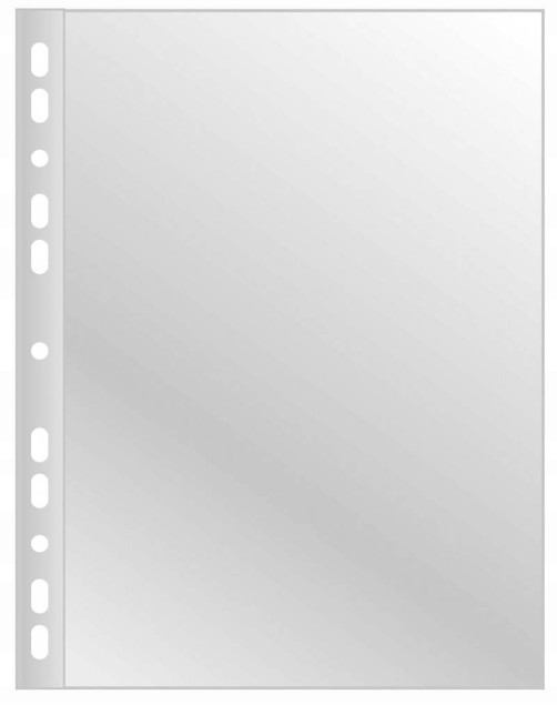 Koszulki Krystaliczne A4 PP Na Dokumenty 100 szt. 45 mic. W Pudełku Bantex