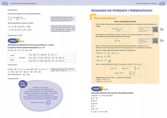 Repetytorium maturalne z matematyki 2026 GREG