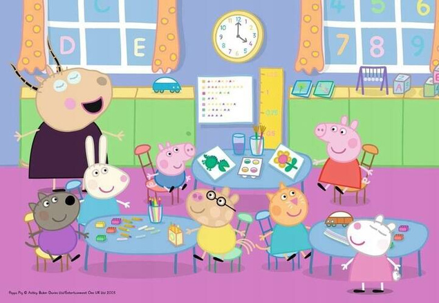 PUZZLE 35 ŚWINKA PEPPA PEPPA PIG RAVENSBURGER