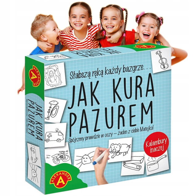 Gra planszowa Jak Kura Pazurem Alexander - Kalambury inaczej