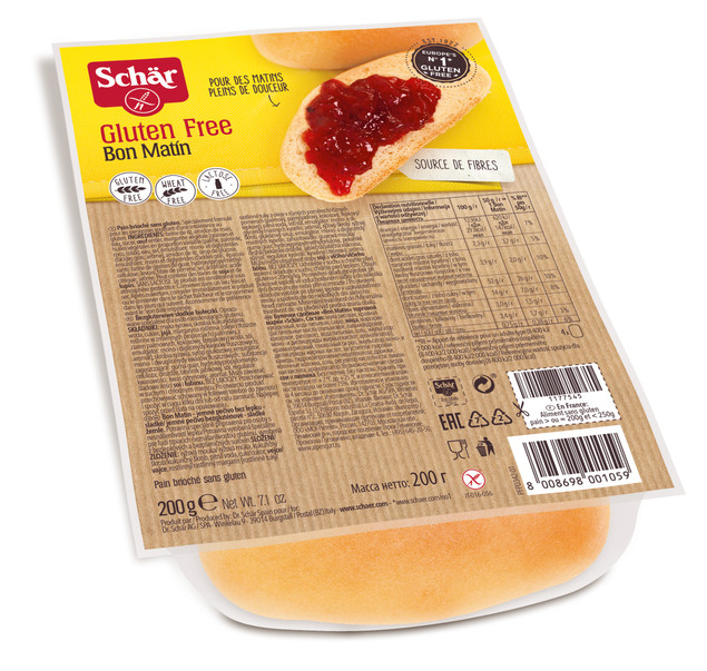 Słodkie bułeczki bezglutenowe 200 g Schar Bon Matin