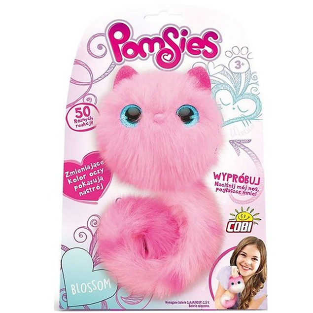 POMSIES Interaktywna maskotka kotek 01951 COBI
