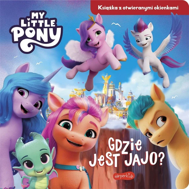 My Little Pony. Gdzie jest jajo? Książka z okienkami
