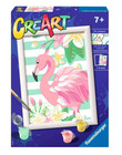 Malowanka Ravensburger Creart Różowy Flaming 289295