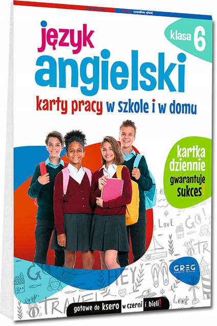 Język polski. Karty pracy w szkole i w domu. Klasa 6
