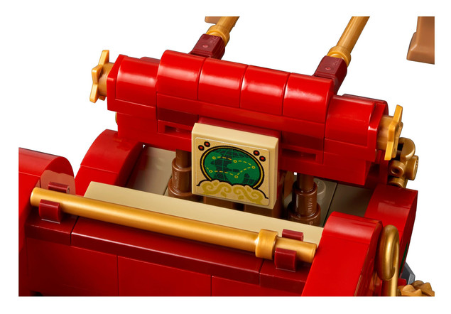 LEGO Iconic 40499 Sanie Świętego Mikołaja z Reniferami i Figurką Mikołaja