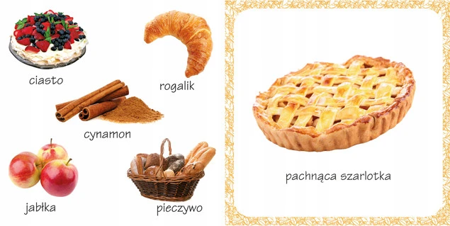Książka zapachowa Co tak pachnie Smacznego