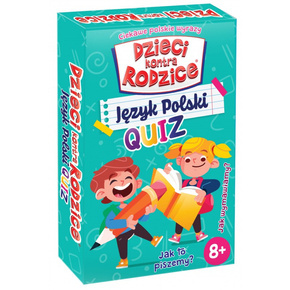 Dzieci Kontra Rodzice Język Polski Quiz Rodzinna Gra W Pytania 8+ Kangur