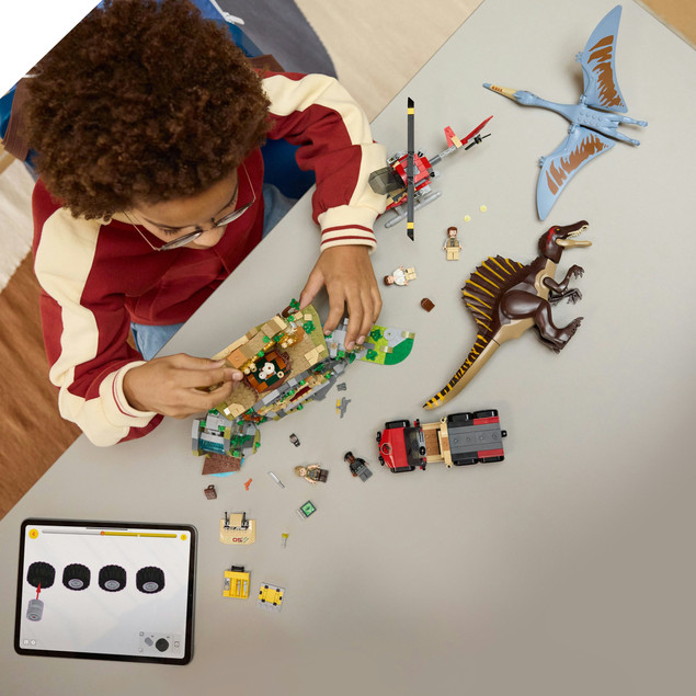 LEGO Jurassic World 76976 Spinozaur i Quetzalcoatl: Epicka Lotnicza Misja