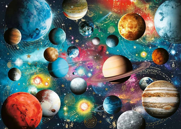 Puzzle 2D: Planetarium 500el
