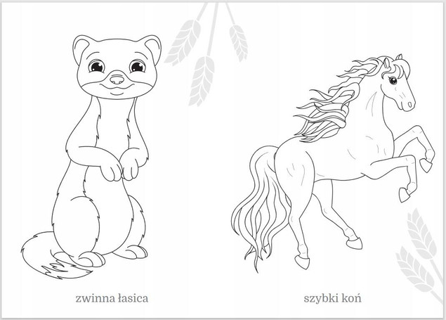 Maluszkowe malowanie. Zwierzęta na wsi