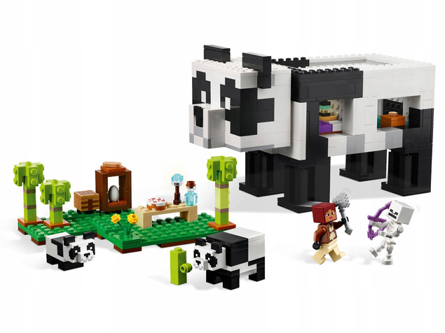 LEGO Minecraft Rezerwat Pandy 553el. 8+ 21245