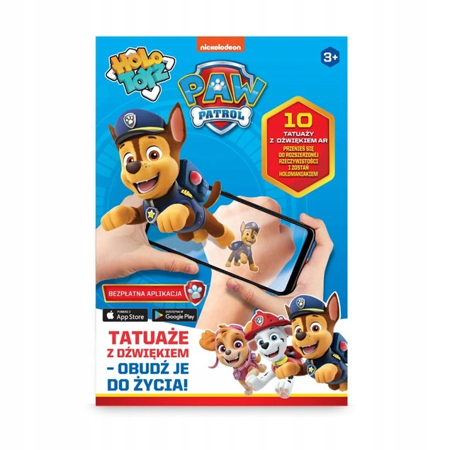 Tatuaże AR Psi Patrol HoloToyz
