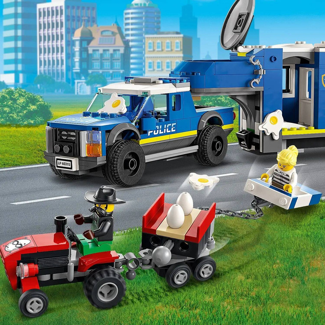LEGO City Mobilne Centrum Dowodzenia Policji 436el. 6+ 60315