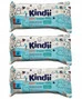 KINDII Chusteczki NAWILŻANE Pure Water WODNE Bez Perfum 60 szt. x3