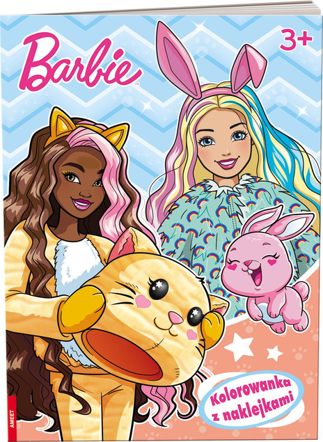 Barbie Kolorowanka z naklejkami NA-1111 Praca zbiorowa