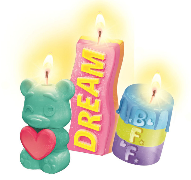 Clementoni ZESTAW KREATYWNY Mini Fabryka Świeczek Wiadomości LOVE DREAM DIY 18353