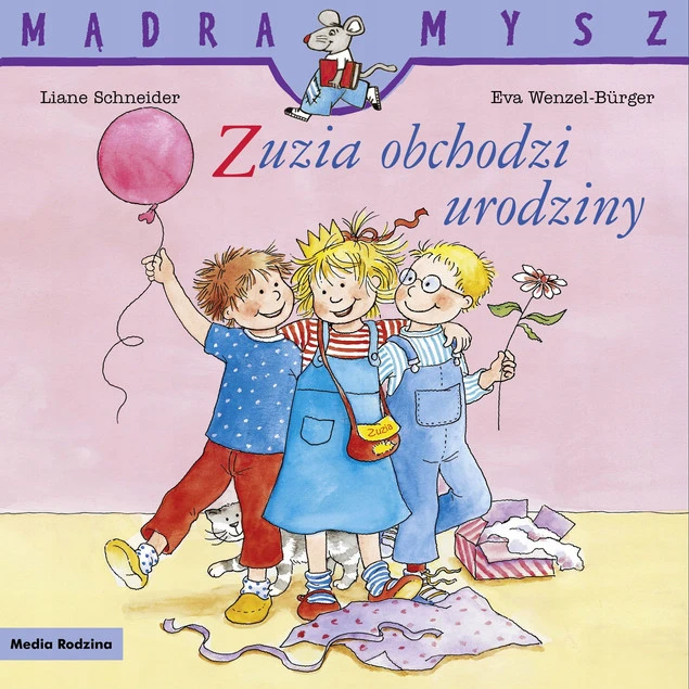 Zuzia obchodzi urodziny - okładka książki
